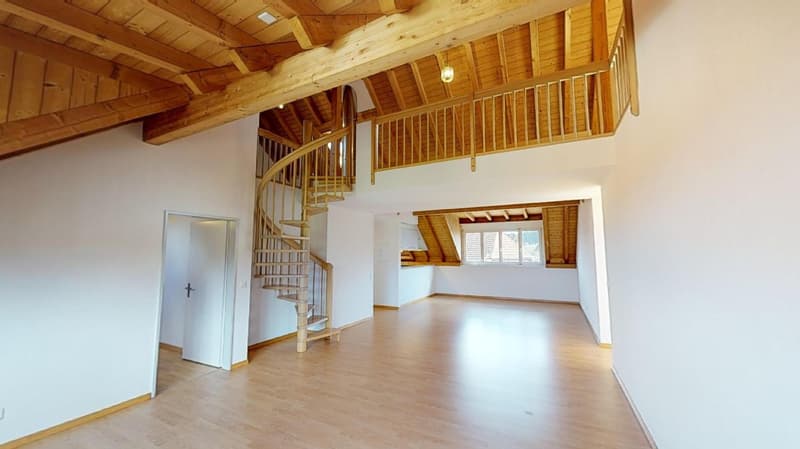 Charming 4-room attic apartment in Schüpfen – available from October 2026 (6)