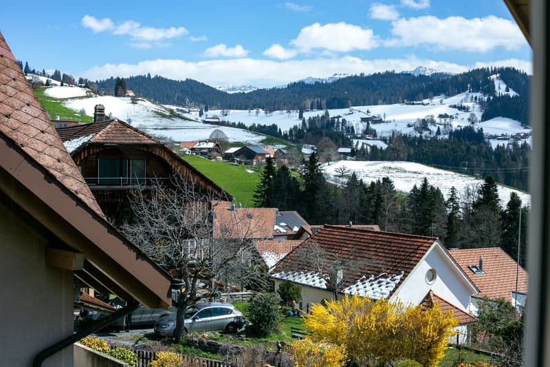 Gemütliche 3-Zimmer-Dachwohnung mit Balkon in Goldiwil b. Thun (3)