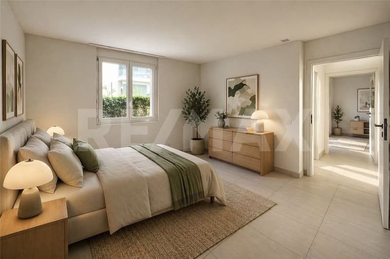 Moderno appartamento di 3.5 locali con giardino vicino ai negozi (4)