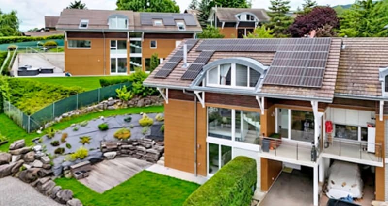 Villa mitoyenne avec jardin dans un environnement paisible et verdoyant (1)