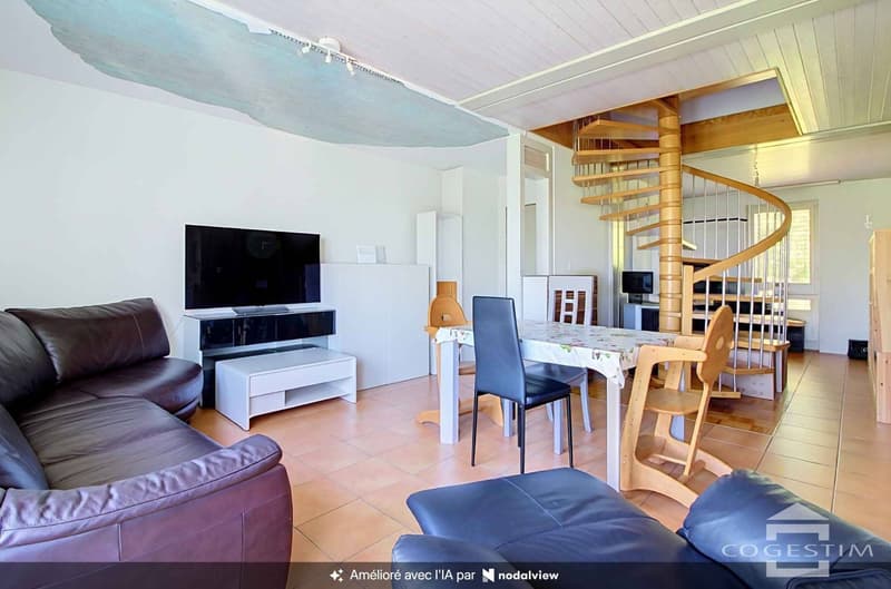 Résidence Maison Jaune Appartement duplex avec jardin (2)