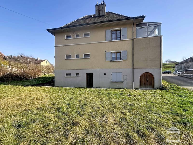 Façade côté jardin