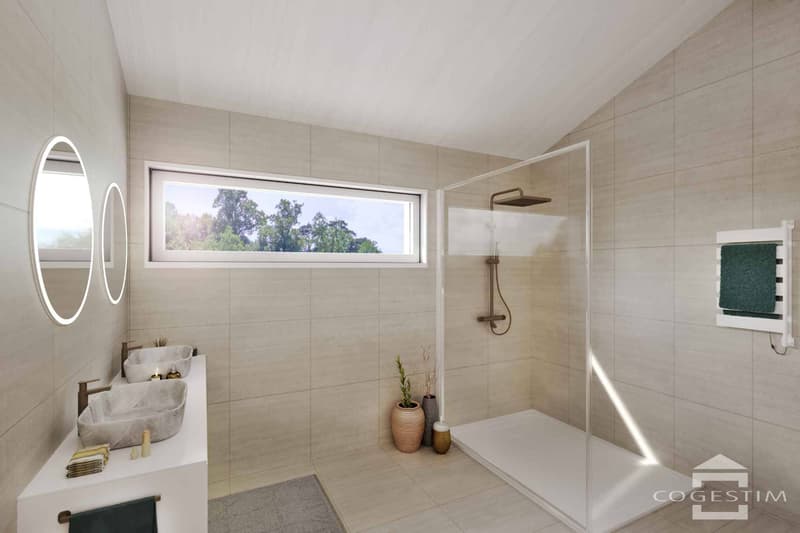 Projet de deux villas jumelles à deux pas du Léman VILLA A (5)
