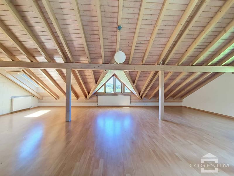 La sérénité de la campagne à 10 minutes de Morges Grande maison mitoyenne (6)