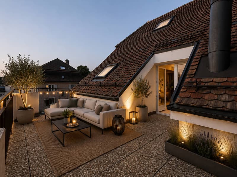 Dachgeschoss-Duplexwohnung mit Terrasse und Balkon (10)