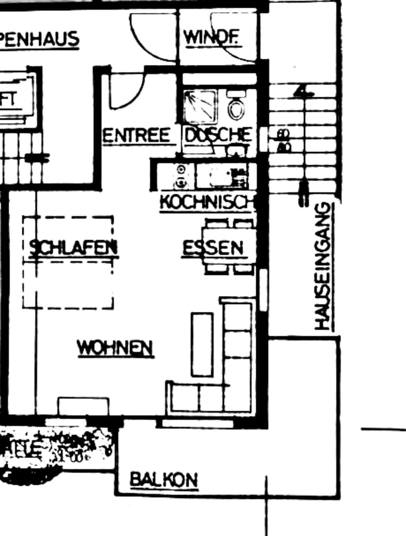 Charmante 1.5-Zimmer-Wohnung an der Bahnhofstrasse in Davos Dorf (6)