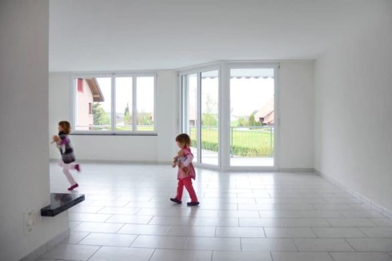 Essecke bei Wohnzimmer