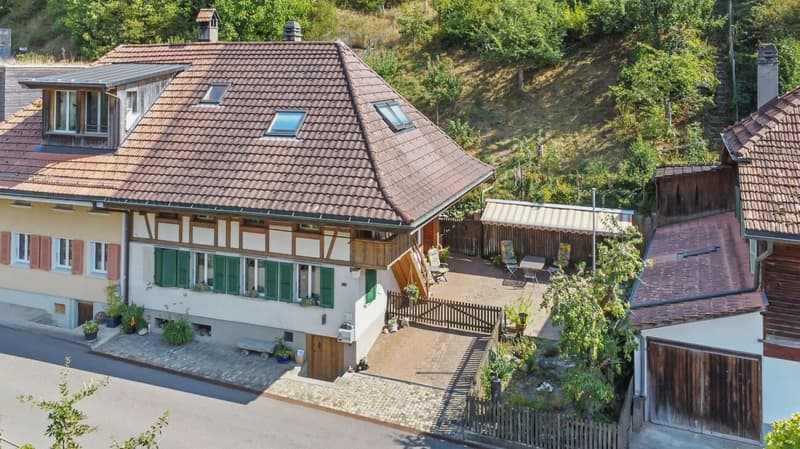 Einfamilienhaus, einseitig angebaut, an bevorzugt ruhiger Lage im Mühletal (1)