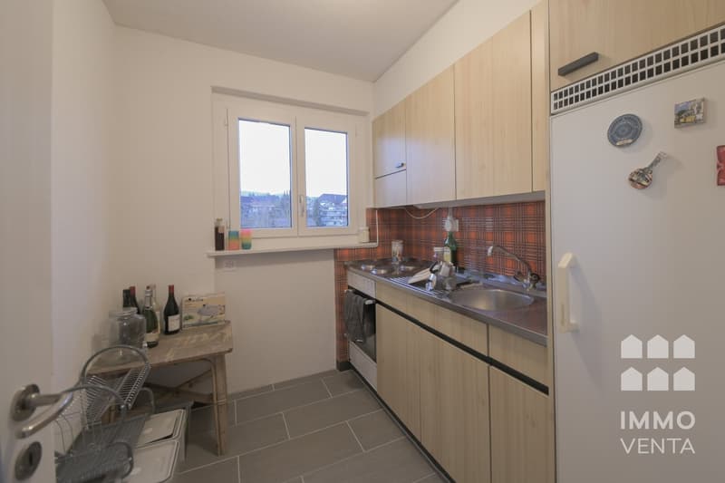 Appartement 3 pièces avec balcon à Aegerten directement sur l'Aare (9)