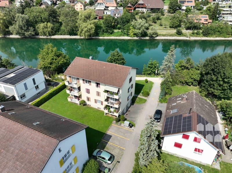 Appartement 3 pièces avec balcon à Aegerten directement sur l'Aare (13)