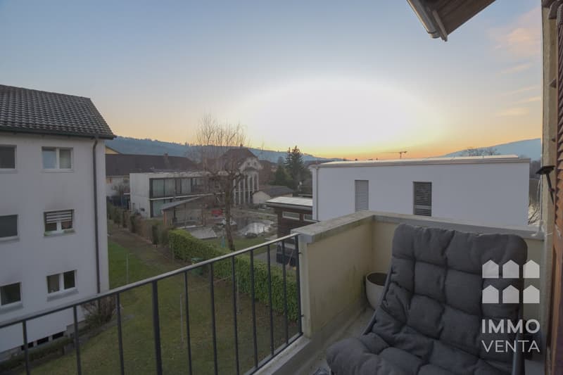 Appartement 3 pièces avec balcon à Aegerten directement sur l'Aare (11)