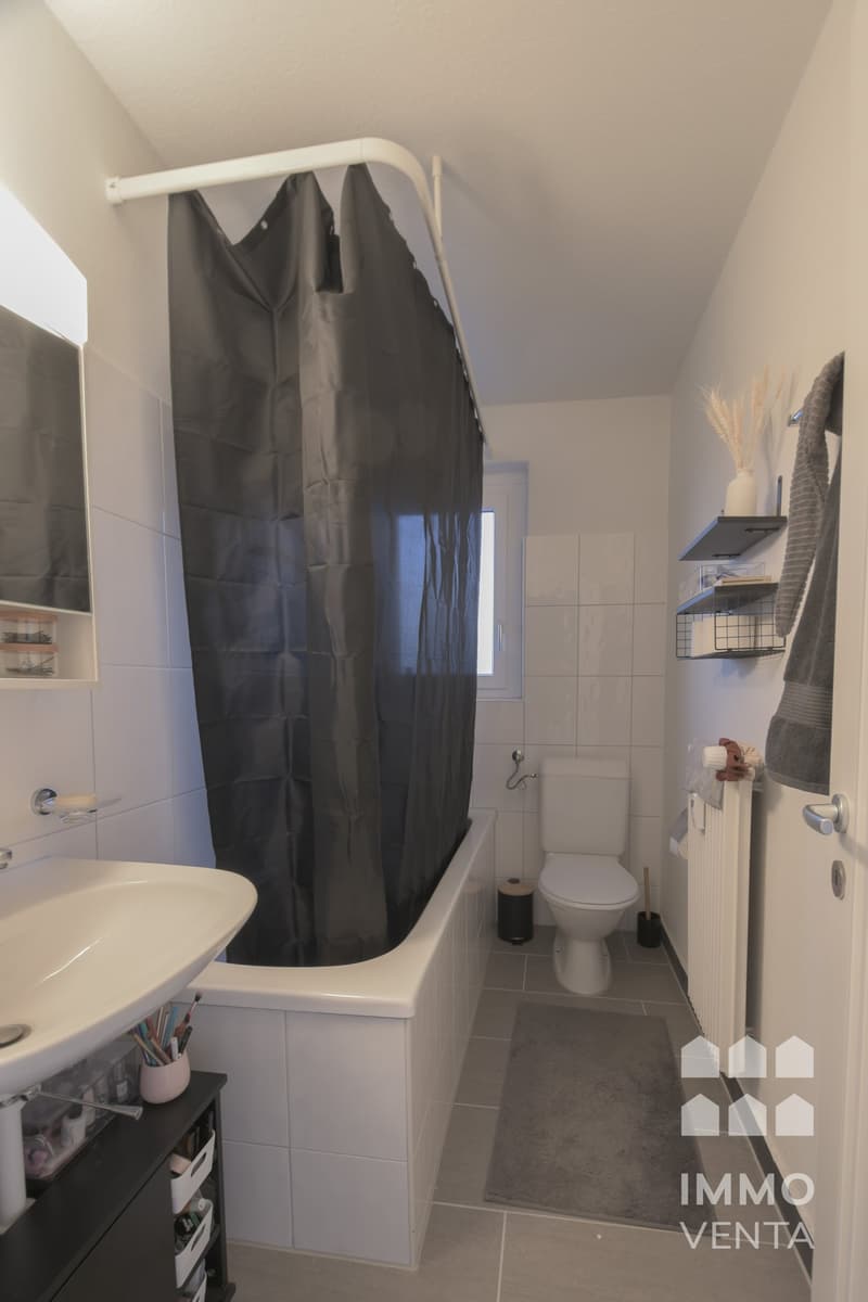 Appartement 3 pièces avec balcon à Aegerten directement sur l'Aare (8)