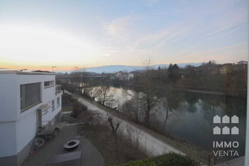 Appartement 3 pièces avec balcon à Aegerten directement sur l'Aare (10)