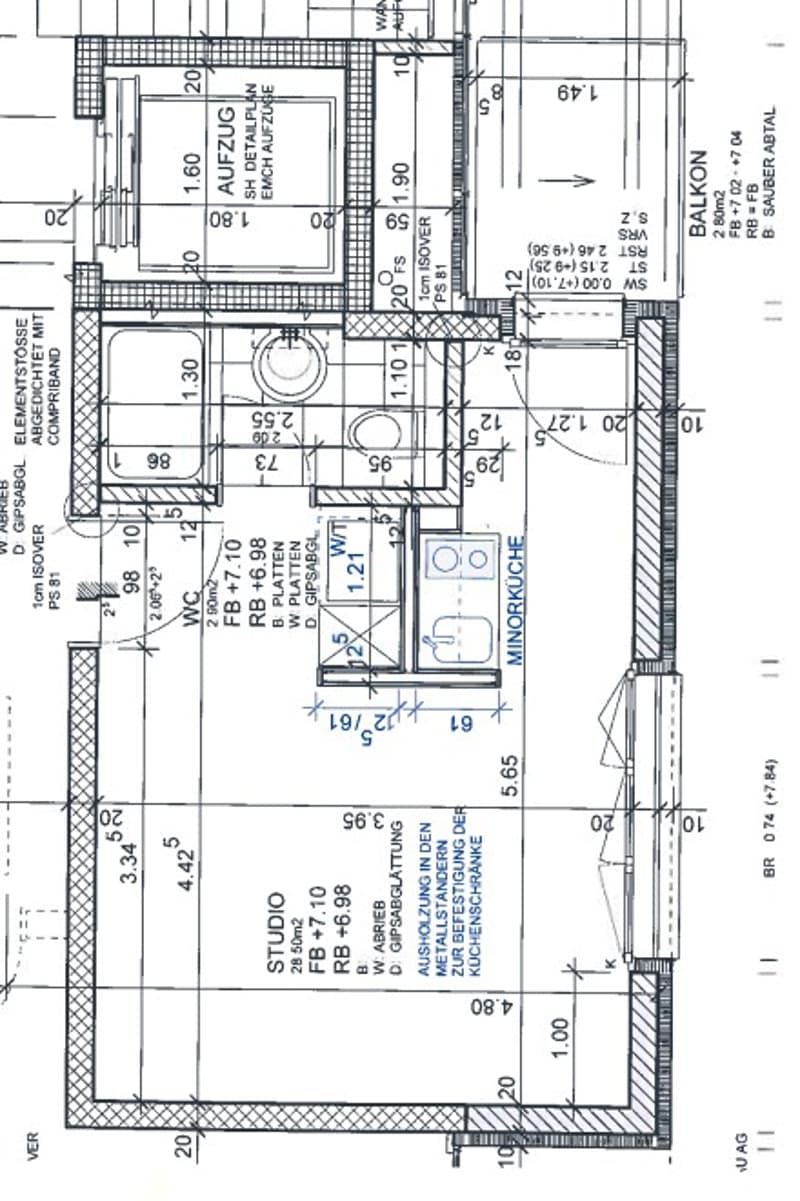 Studio mit Balkon und separatem Bastelkeller (6)