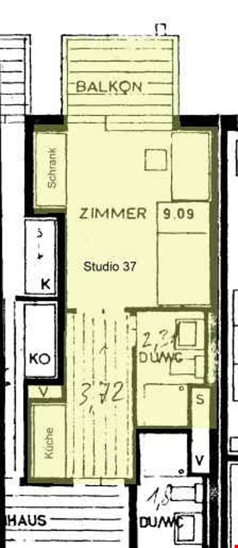 Grundrissplan