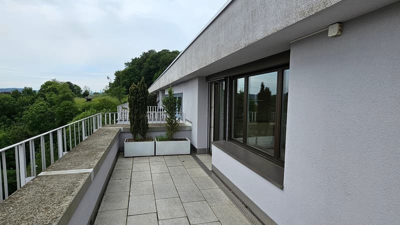 Gekühlte 3.5-Zimmer-Attikawohnung mit Blick über Zürich am Bucheggplatz (10)