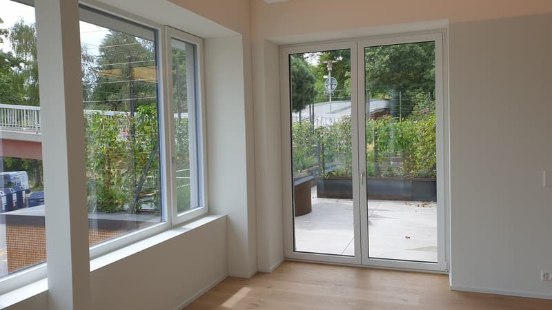 Gekühlte moderne 1.5-Zimmer-Wohnung mit Gartenterrasse (1)