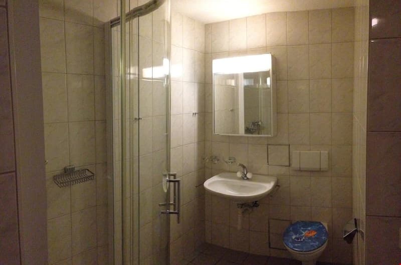 Bad mit WC und Dusche