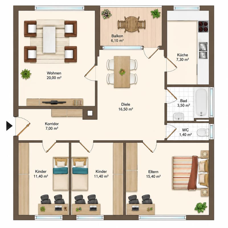 Helle 4-Zimmer-Wohnung mit Balkon in Kreuzlingen – frisch renoviert! (15)