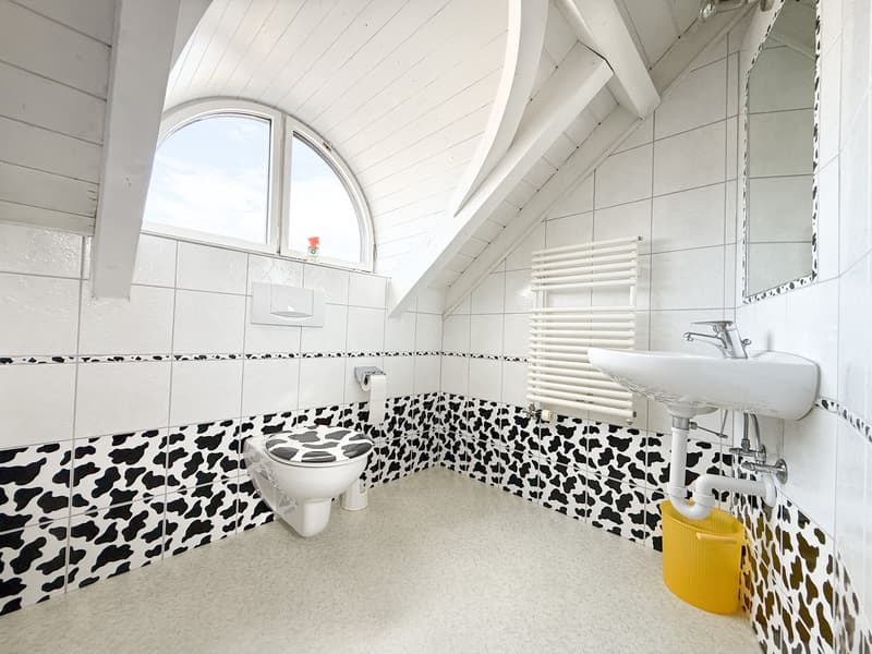 Badezimmer Dachgeschoss