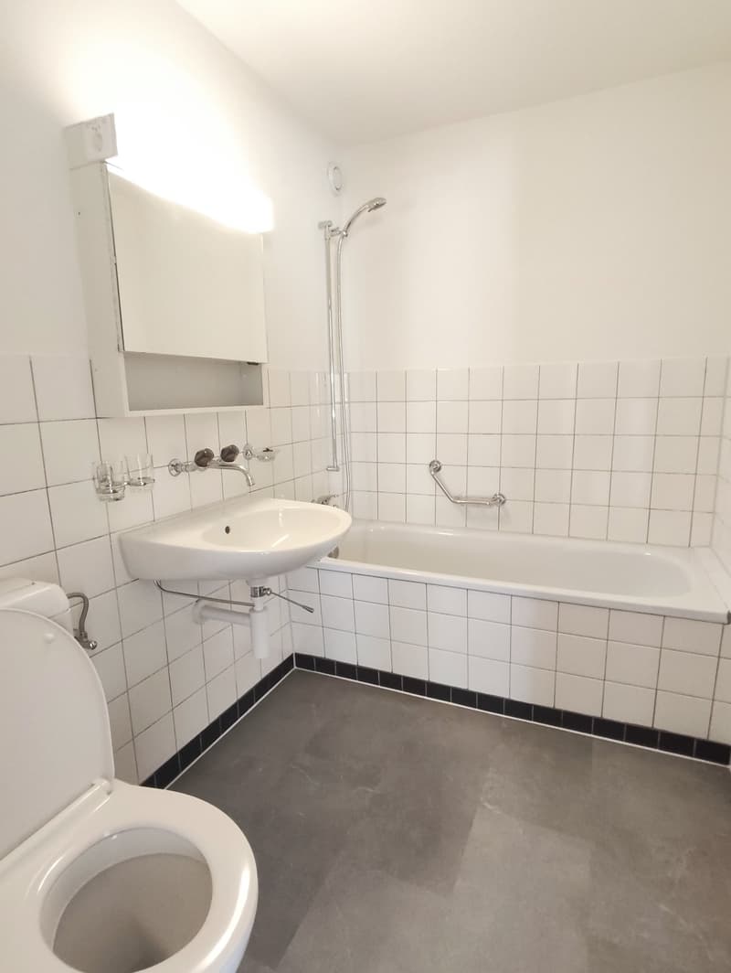 Appartement de 3 pièces rénové récemment avec balcon à Spiez (4)
