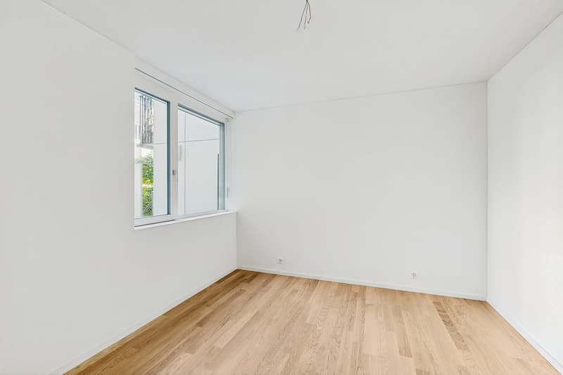 Appartamento moderno 2.5 locali con giardino in affitto e terrazza in legno a Zürich-Schwamen (7)