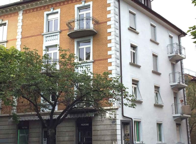 Charmante 2.5-Zimmer-Altbauwohnung im Herzen von Zürich-Altstetten (1)