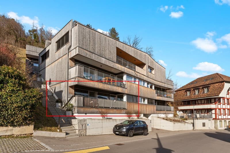 Moderne 3 1/2 Zimmer-Wohnung an bester Lage (4)
