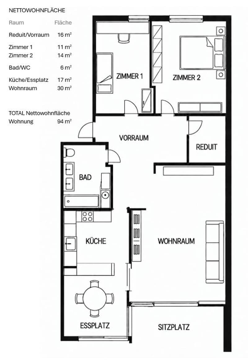 Charmante 3 1/2 Zimmer-Wohnung mit Wohlfühlcharakter (17)