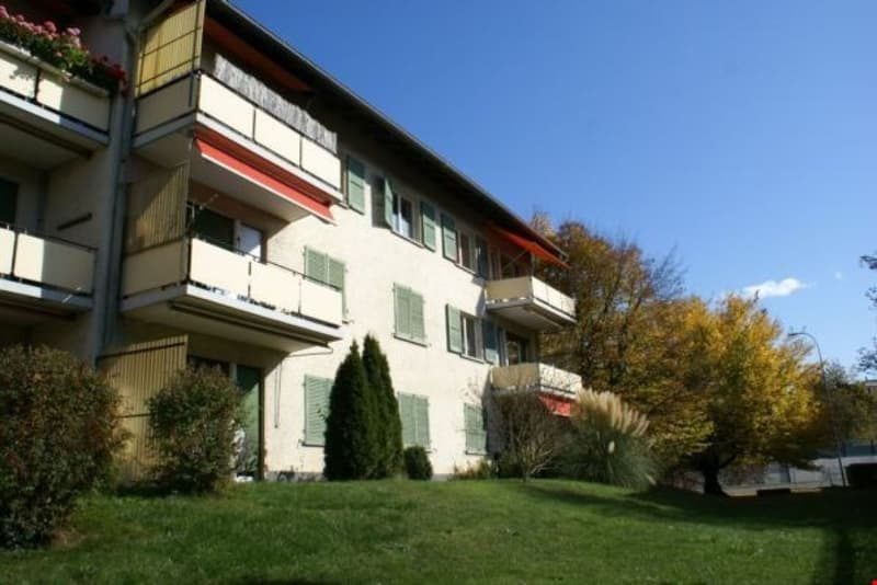 Appartement 4 pièces - Balcon avec vue sur le Stockhorn (1)