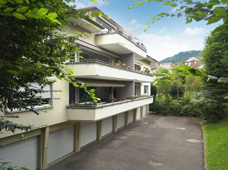 5 1/2-Dachwohnung mit schöner Aussicht und Cheminée (14)