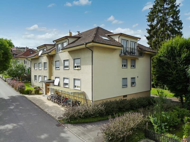 5 1/2-Dachwohnung mit schöner Aussicht und Cheminée (13)