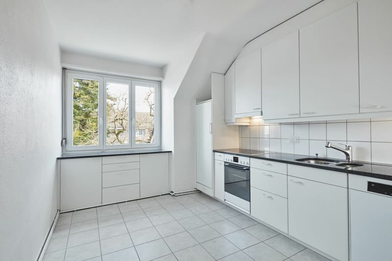 5 1/2-Dachwohnung mit schöner Aussicht und Cheminée (3)