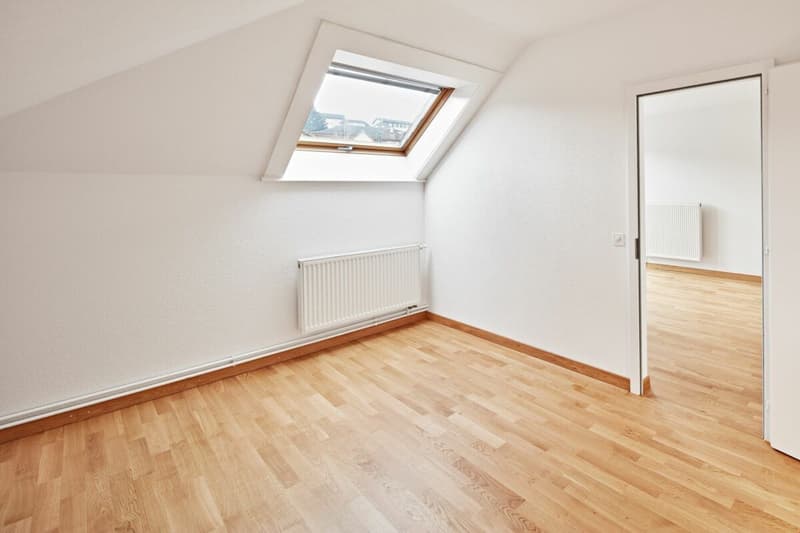 5 1/2-Dachwohnung mit schöner Aussicht und Cheminée (7)
