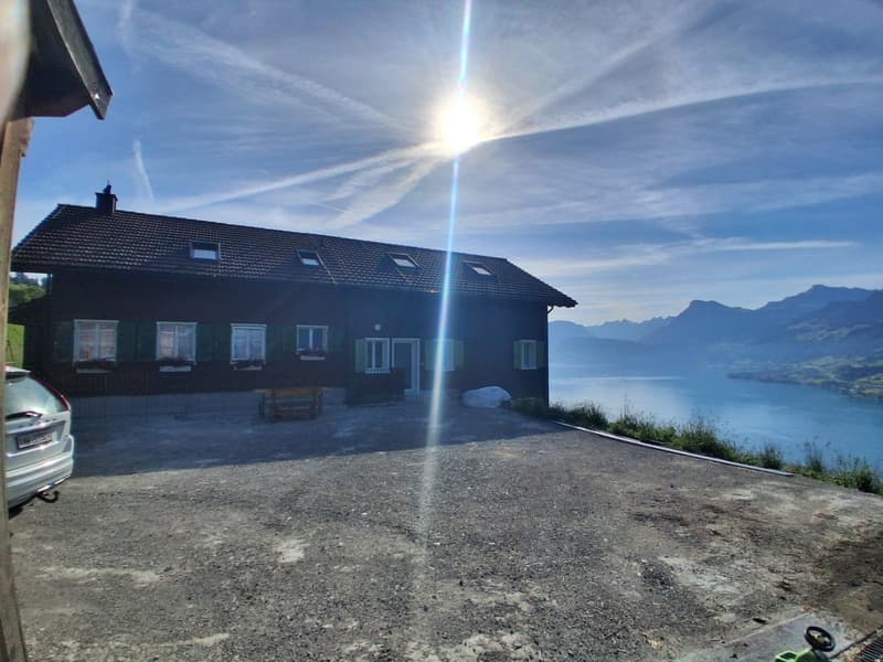 Appartement en mansarde 3 1/2 pièces avec vue imprenable sur le lac et les montagnes (25)