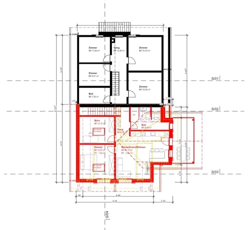 Appartement en mansarde 3 1/2 pièces avec vue imprenable sur le lac et les montagnes (4)