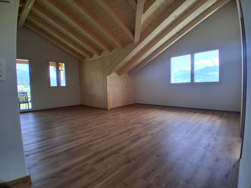 Appartement en mansarde 3 1/2 pièces avec vue imprenable sur le lac et les montagnes (22)
