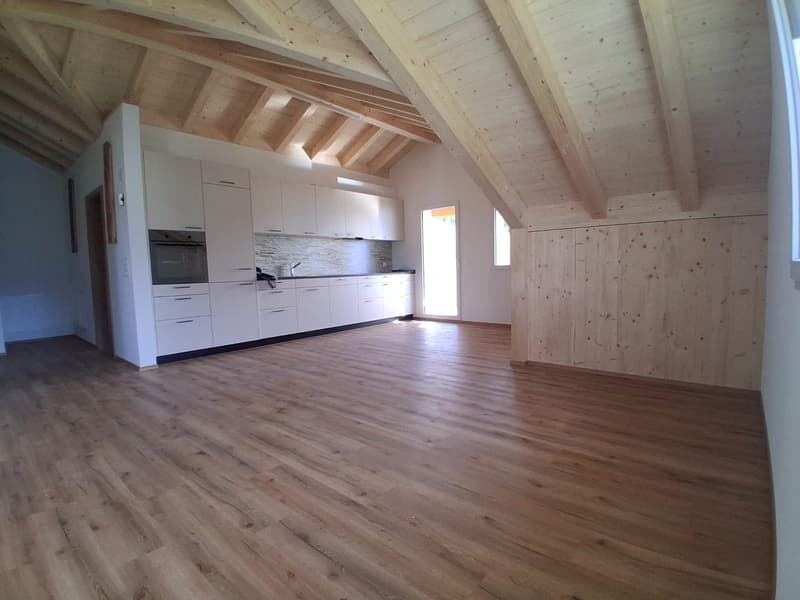 Appartement en mansarde 3 1/2 pièces avec vue imprenable sur le lac et les montagnes (5)