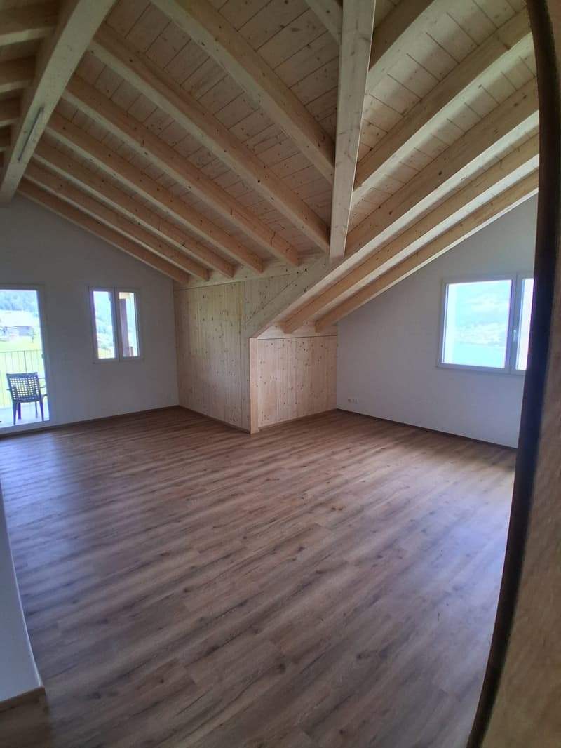 Appartement en mansarde 3 1/2 pièces avec vue imprenable sur le lac et les montagnes (7)