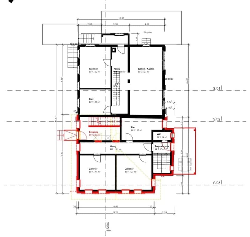 Appartement en mansarde 3 1/2 pièces avec vue imprenable sur le lac et les montagnes (3)