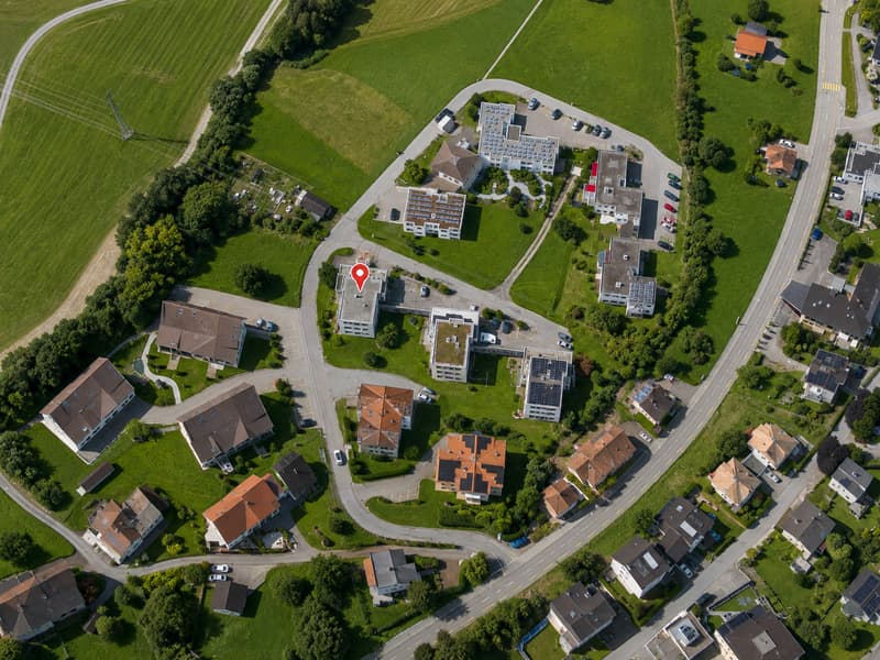 2-Zimmer-Wohnung mit Balkon in ruhiger Landlage – Grub SG (1)