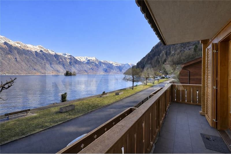 Only a stone's throw from the lake, 3.5-room first-floor apartment with garage (11)