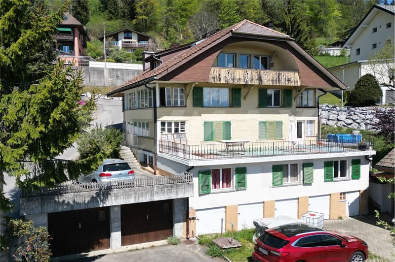 4-family house in a quiet, sunny location with a far-reaching view - rental property (1)