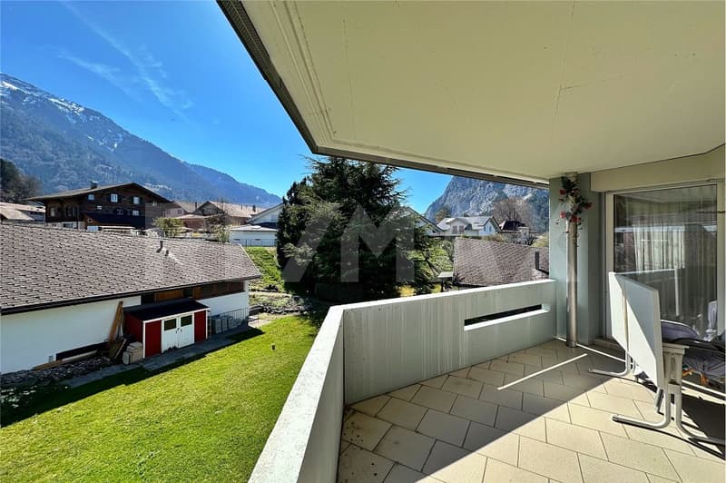Chez soi au-dessus des toits - appartement spacieux 2,5 pièces avec balcon et vue sur les montagnes (12)