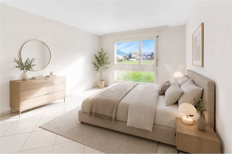 La vue incluse - appartement de 4½ pièces au dernier étage (4)