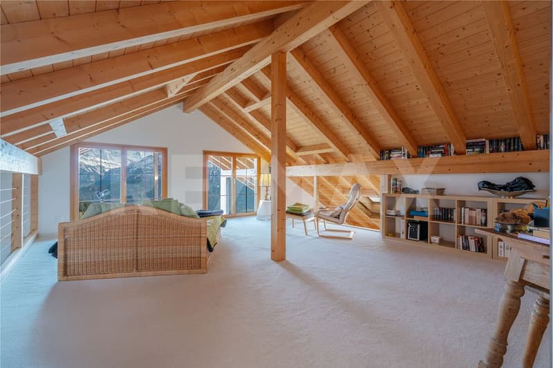 Weitblick. Privatsphäre. Exklusivität. Dachmaisonette über dem Thunersee (auch als Zweitwohnsitz) (10)
