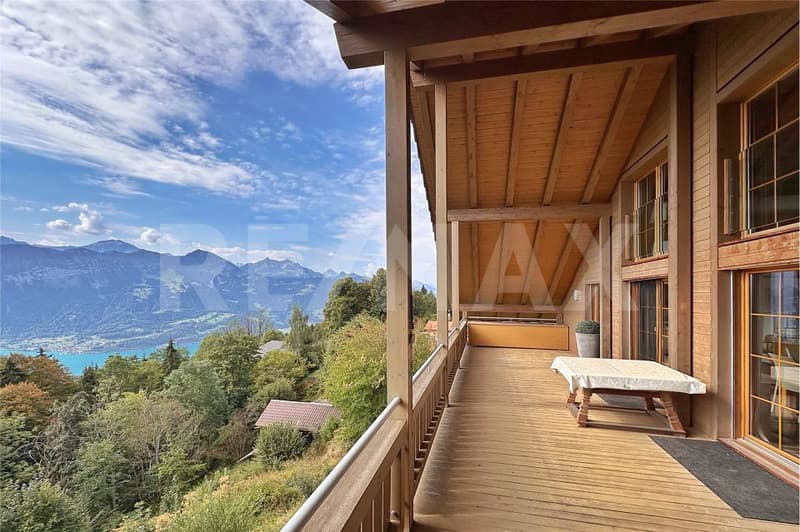 Weitblick. Privatsphäre. Exklusivität. Dachmaisonette über dem Thunersee (auch als Zweitwohnsitz) (12)