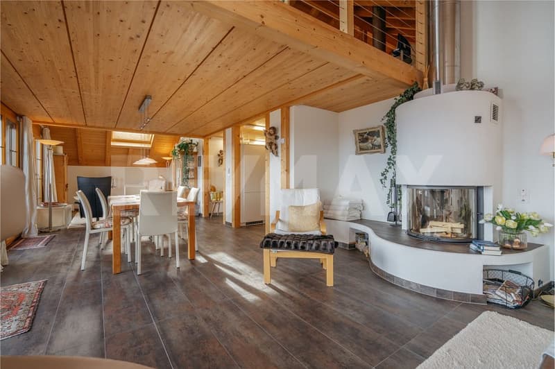 Weitblick. Privatsphäre. Exklusivität. Dachmaisonette über dem Thunersee (auch als Zweitwohnsitz) (4)