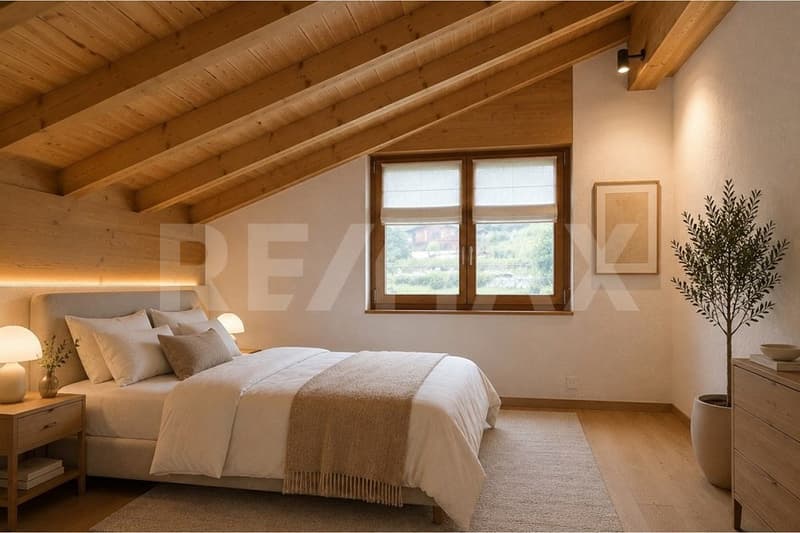Ferienwohnung in Sigriswil mit Berg- und Seeblick (9)