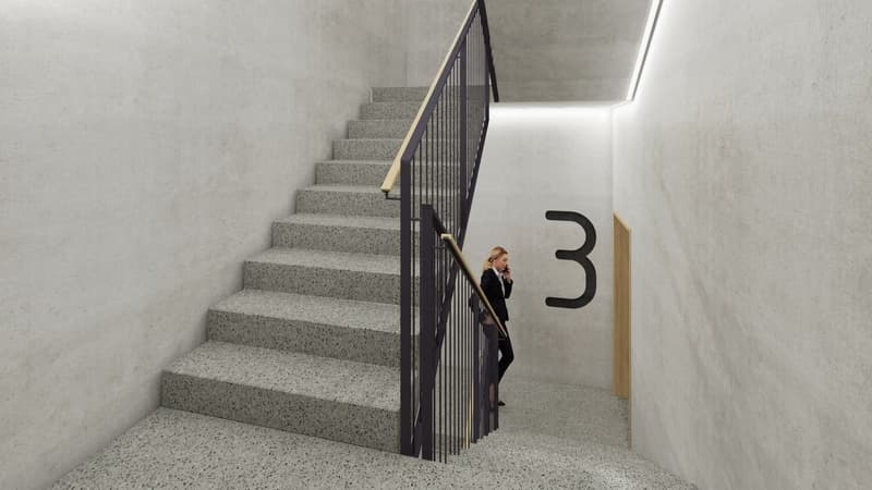 Surfaces aménagées entre 130 et 1'590m2 totalement neuves à Renens (6)